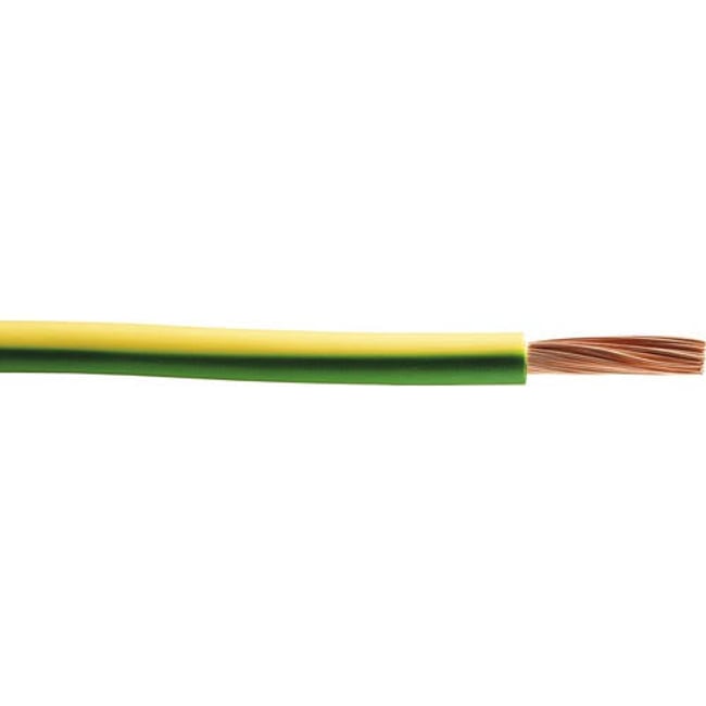 Cablu electric MYF, H07V-K, 1.5 mm², 100 m, galben/verde, cupru