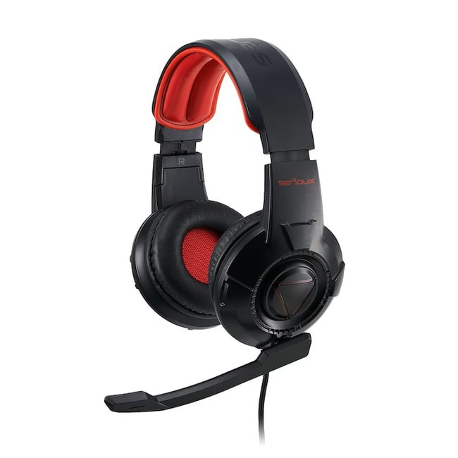 Casti gaming Serioux Ruari, Negru