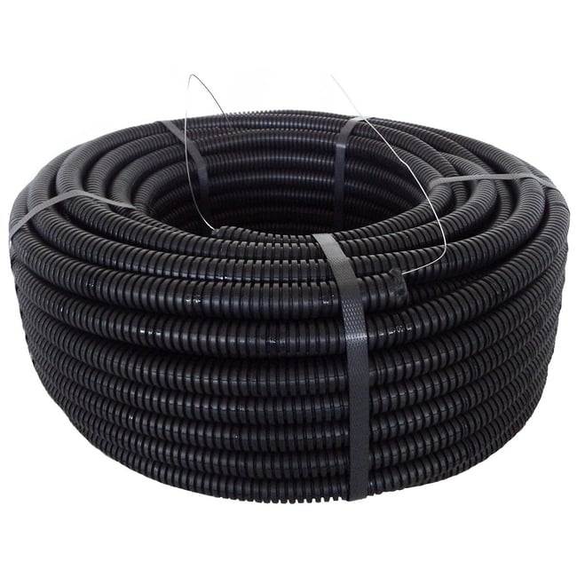 Copex HDPE Total Plast, fara halogen, D 25 mm, rola 50 m, negru