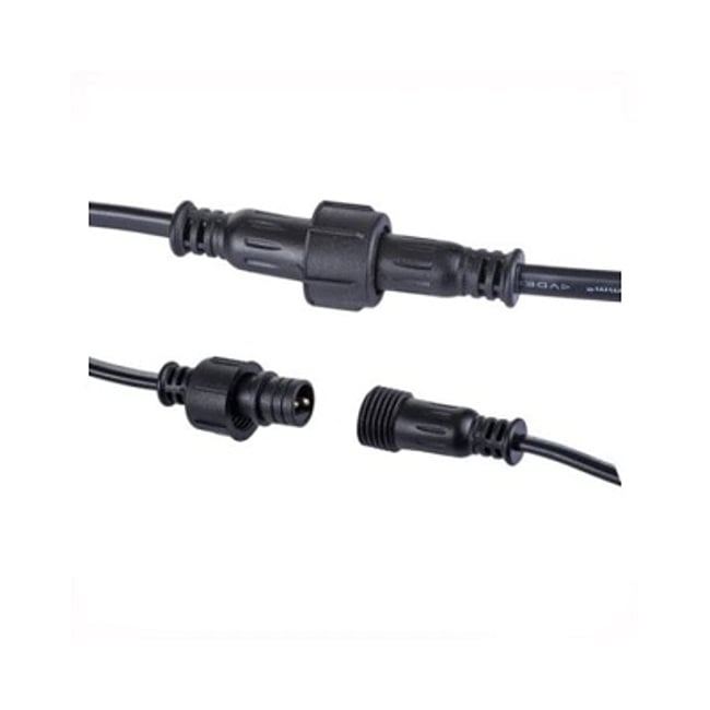 Ghirlanda luminoasa exterior, impermeabila, interconectabila, 10m, fasung E27, lumina calda, cu becuri incluse 4W