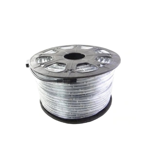 Rola furtun luminos cu led multicolor 100 metri + Alimentator Priza Inclus