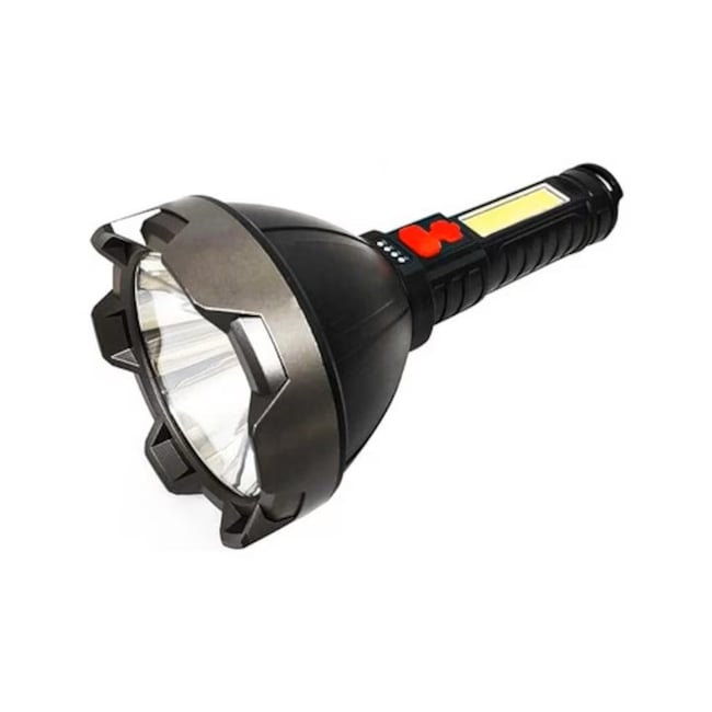 Lanterna reincarcabila 5W, 4 moduri Iluminare, OSL+COB, afisaj led