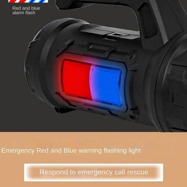 Lanterna Multifunctionala Reincarcabila Led 18W, T6+COB, 2400mAh, Type-C, Set Chei Incluse, 5 Functii