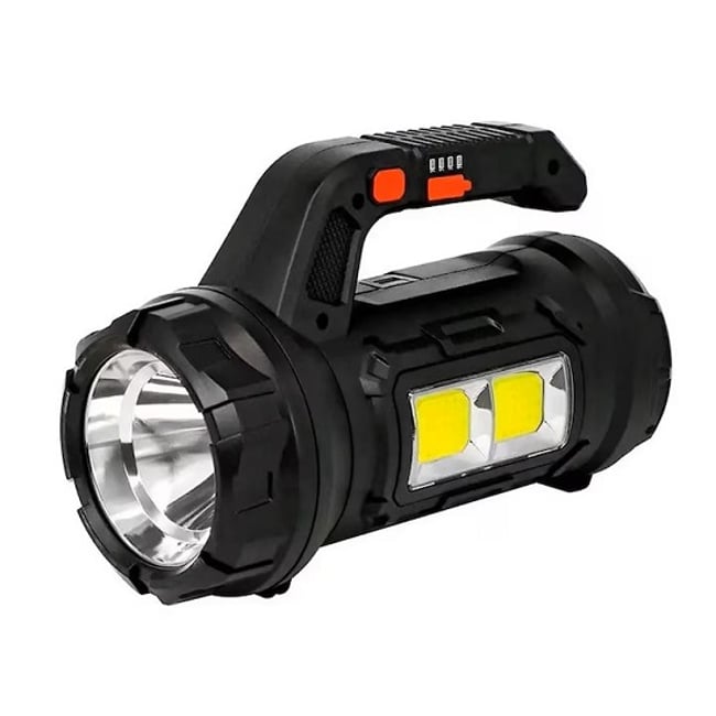 Lanterna Multifunctionala Reincarcabila Led 18W, T6+COB, 2400mAh, Type-C, Set Chei Incluse, 5 Functii