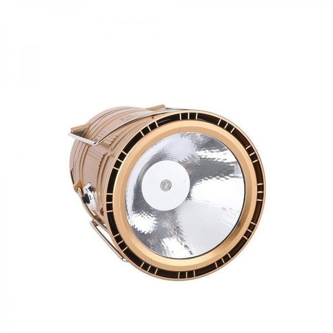 Lanterna tip Felinar 2 in 1 LED Pentru Camping, cu Incarcare Solara sau Priza, Functie Baterie Externa, 6x LED