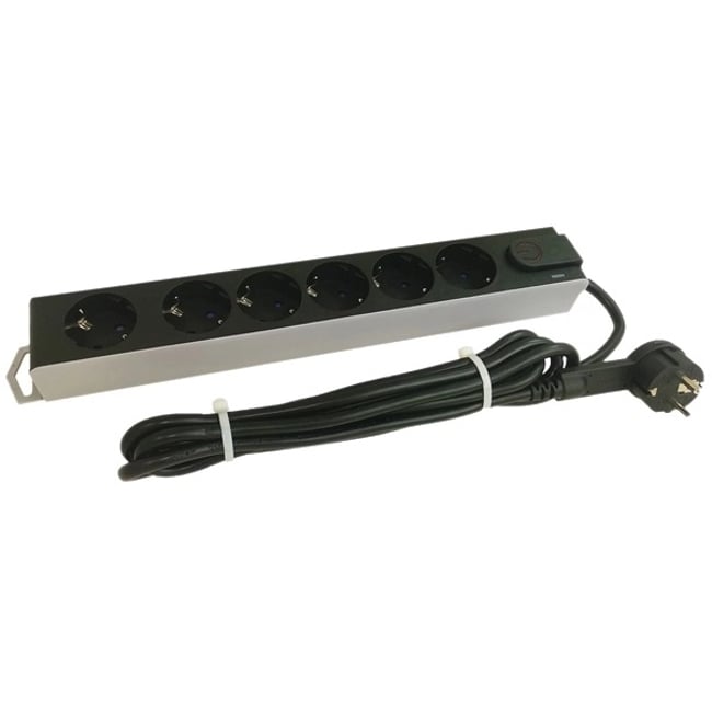 Prelungitor Gema Mixt , 2M 6P+K 3X1.5 cu protectie la suprasarcina 3KV