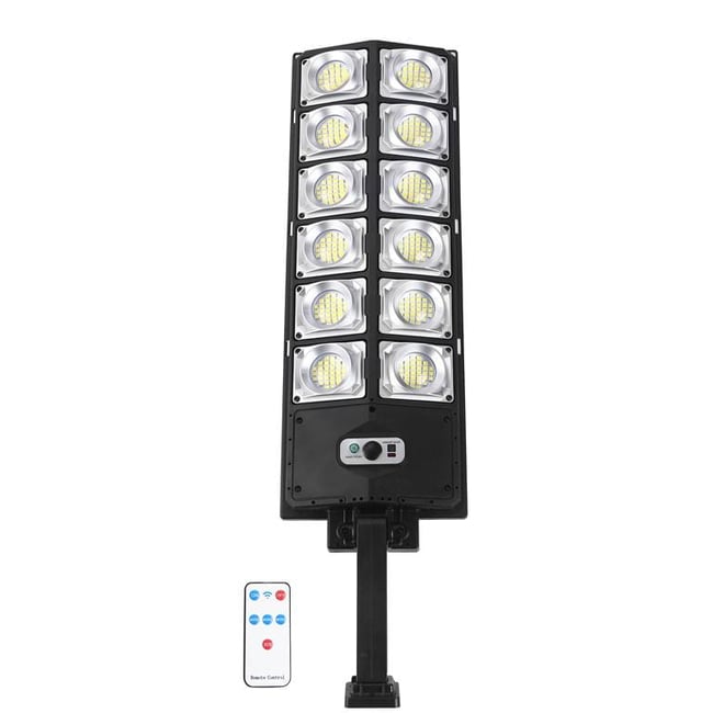 Lampa solara stradala cu panou solar si telecomanda, 170 W, Kraft&Dele KD3481, 80000 lm