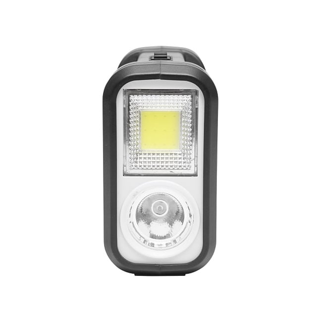 Kit iluminat portabil LED cu 3 becuri/proiector, panou solar si baterie 6V, 3Ah pentru pescuit camping GD-8017COB