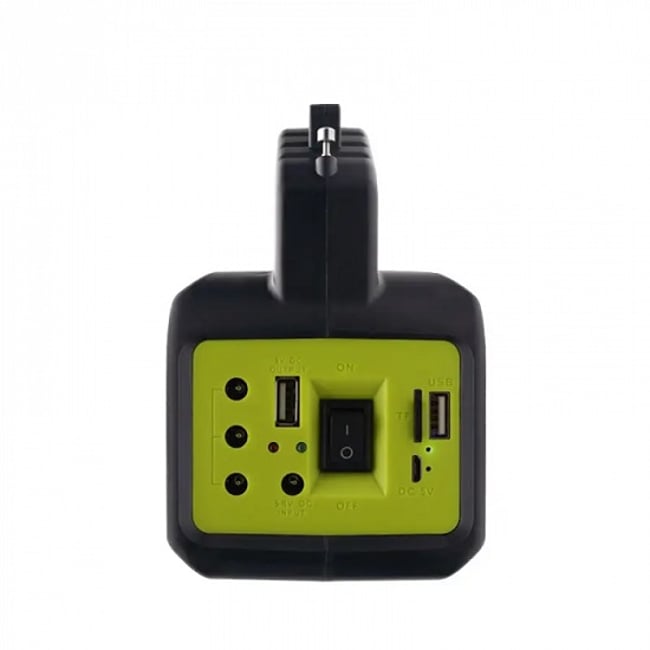 Kit Solar Portabil, 3 Becuri Incluse, USB, Bluetooth, Radio FM, functie powerbank