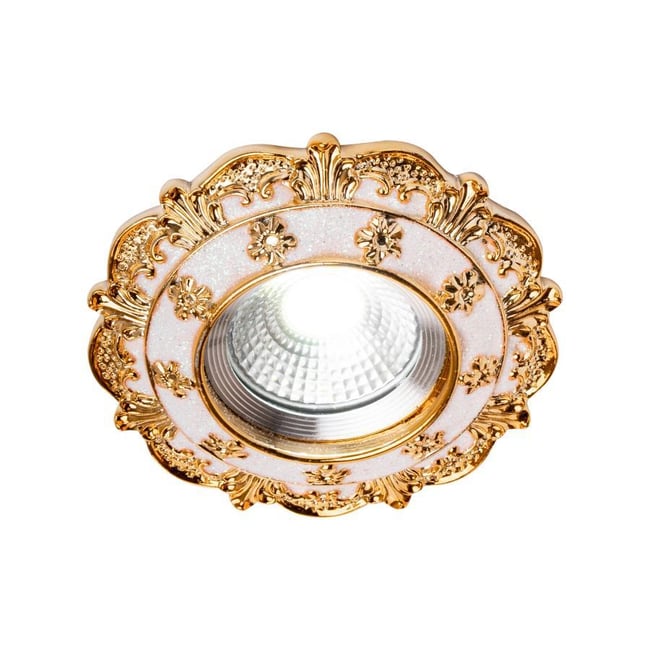 Spot LED 6 W, 6500 K, RGB, rotund, incastrabil, Royal Deluxe Imperial