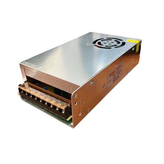 Sursa de alimentare 12V 20A metalica, 240W, pentru camere de supraveghere si banda led, modulara