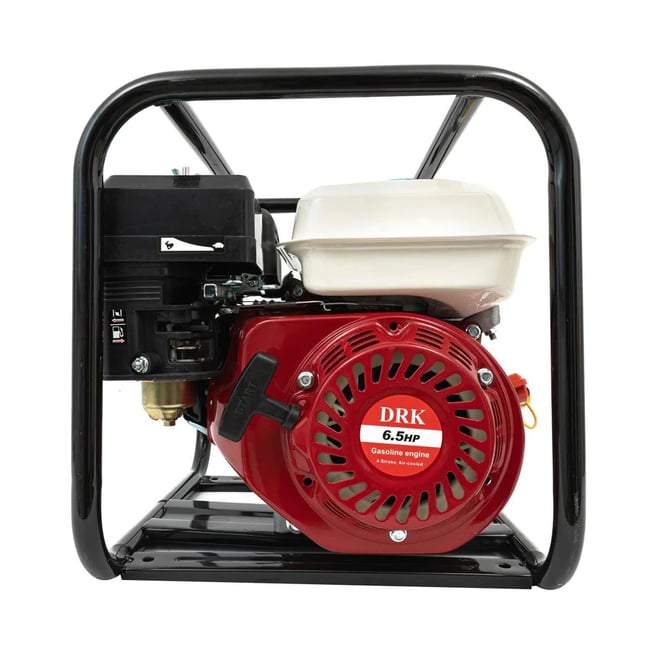 Motopompa apa DRK WP20, 2 Toli, 550 l/min, 6.5 CP, 4 timpi, refulare 30 m