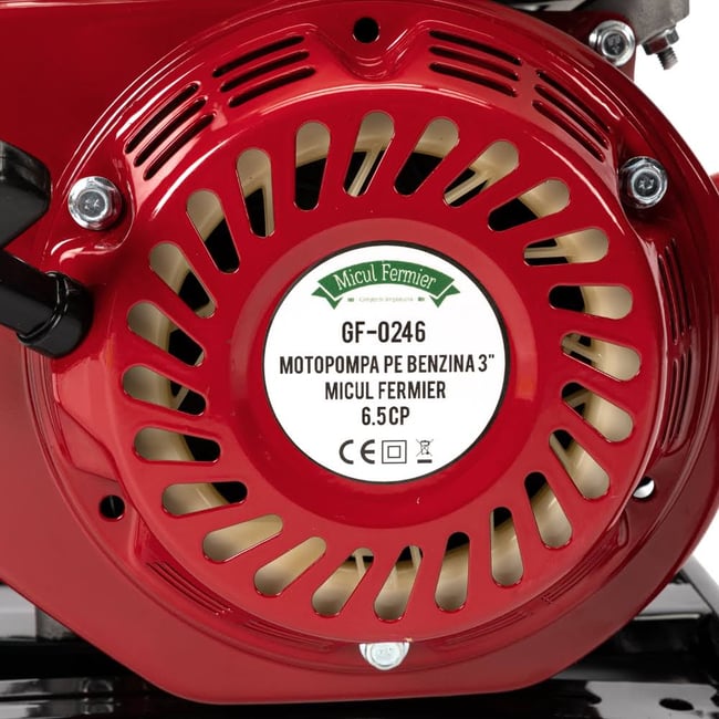 Motopompa apa Micul Fermier GF-0246, 3 Toli, 60000 l/h, 6.5 CP, 4 timpi, refulare 28 m