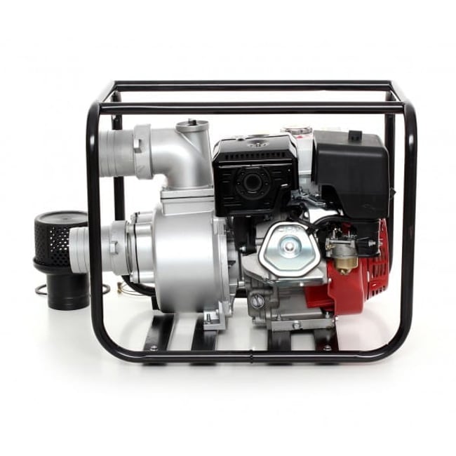 Motopompa apa, Kraft&Dele KD770, 2 Toli, 600 l/min, 6.5 CP, 4 timpi, refulare 30 m