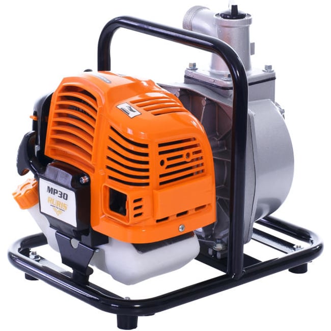 Motopompa RURIS MP30, motor benzina TEZ, 2 timpi, 52 CC, 15 mc/h debit apa, 1.5" prindere furtun, 140 m refulare pe orizontala, 8 m adancime absorbtie, 1.2 l, benzina