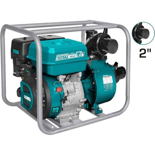 Motopompa apa Total TP3202, 2 Toli, 555 l/min, 7 CP, 4 timpi, refulare 28 m