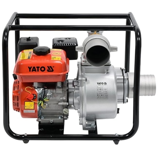 Motopompa apa, Yato YT-85403, 4 Toli, 1300 l/min, 5.4 CP, 4 timpi, refulare 20 m