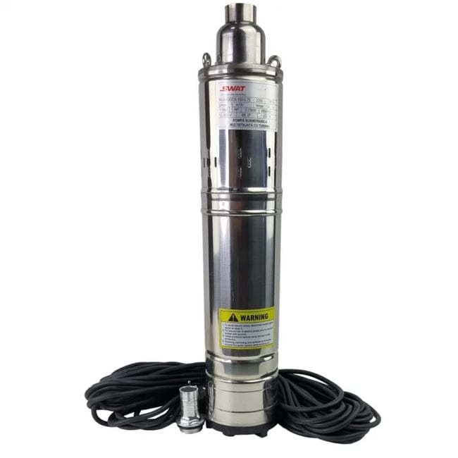 Pompa submersibila ape curate SWAT QGD5, 5 mc/h, H max. 100 m, 750 W
