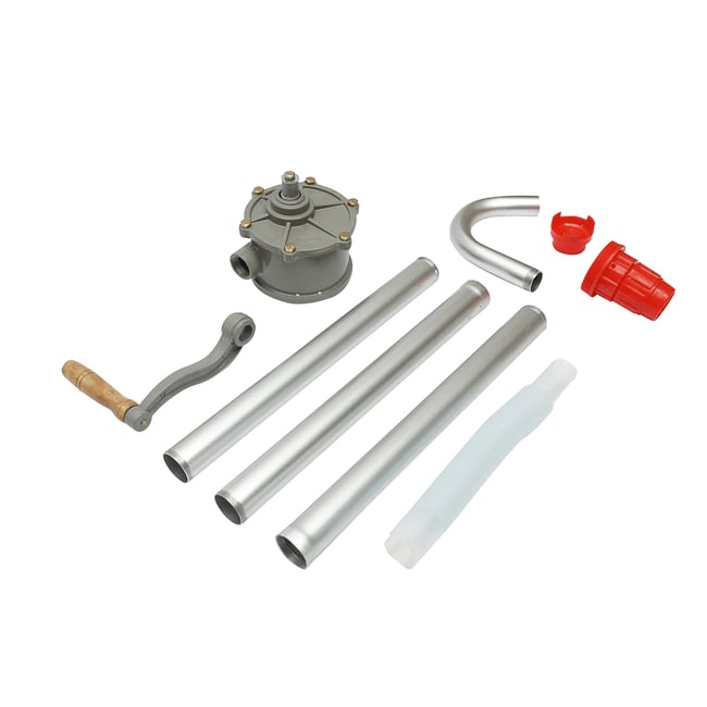 Pompa manuala rotativa scos combustibil sau ulei din butoi