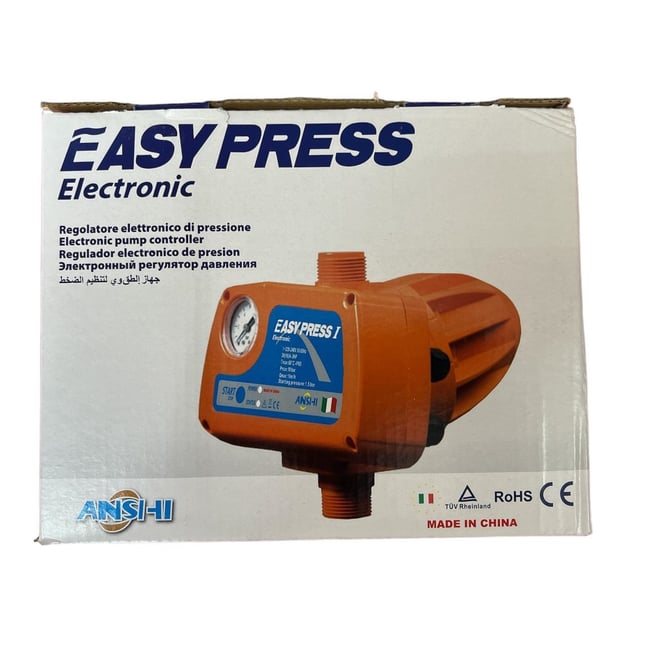 Presostat electronic, Easy Press I, DSK-9, max. 2.5 kW, 230 V, 10 bar, 1inch, 10 m3/h