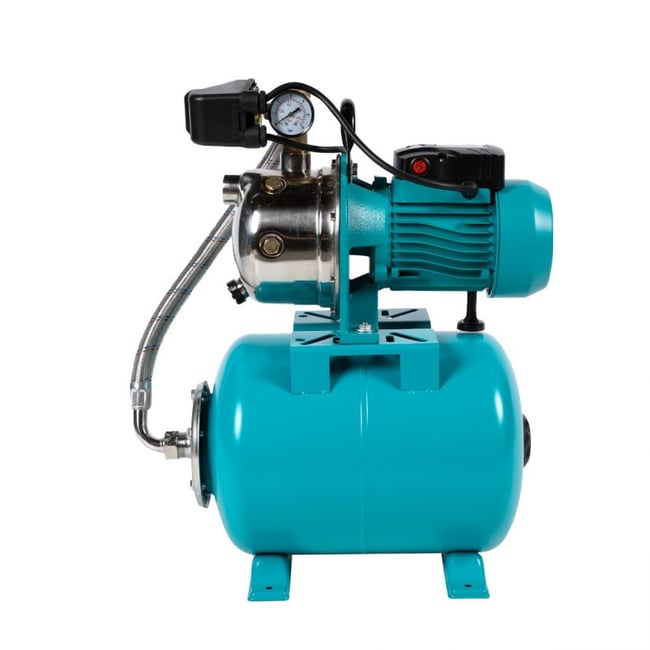 Hidrofor, 230V,750W, vas expansiune 24L, 3300L/h, corp pompa inox, Aujet 100B, DeToolz, DZ-P103-S001-G01