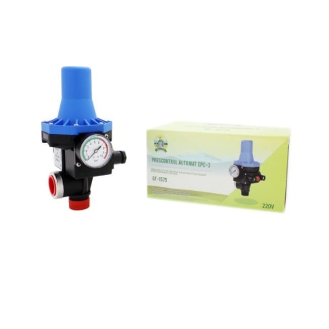 Presostat electronic, prescontrol automat, protectie IP65, 1tol, 1100W, EPC-3, Micul Fermier, GF-1575