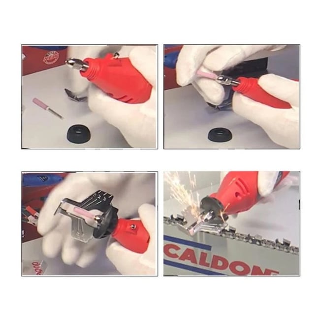 Aparat portabil ascutitor pentru lant drujba, alimentare priza 220V, 230W, 37000 RPM