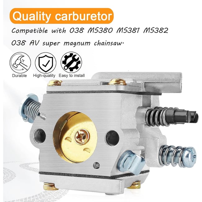 Carburator drujba compatibil Stihl 038, MS 380, MS 381