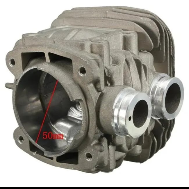 Kit cilindru compatibil pentru drujba Stihl TS 410, TS 420, diametru 50 mm - Farmertec