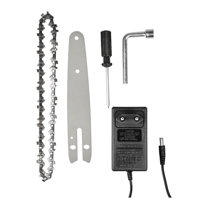 Mini drujba cu acumulator, Kraft&Dele KD10646, 21 V, 2 Ah, 2 baterii, valiza transport, lama 6''