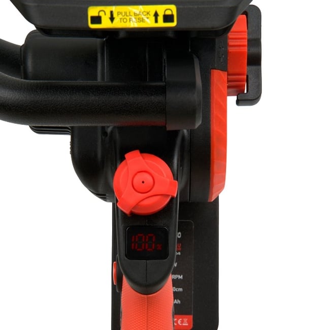 Mini drujba cu acumulator YAMAMOTO YBS-124, 20 V 4 Ah, cu 1 acumulator, lama 12'' , 6200 rot/min, Brushless