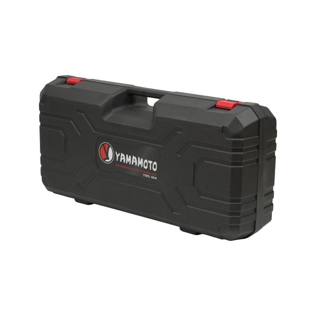 Mini drujba cu acumulator YAMAMOTO YBS-124, 20 V 4 Ah, cu 1 acumulator, lama 12'' , 6200 rot/min, Brushless