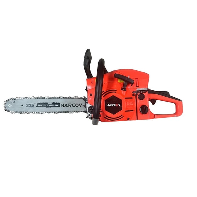 Drujba / motofierastrau pe benzina HARCOV 58cc lungime sina 40 cm, 3.35 CP, 2.6 kW, 2 lame, 2 lanturi