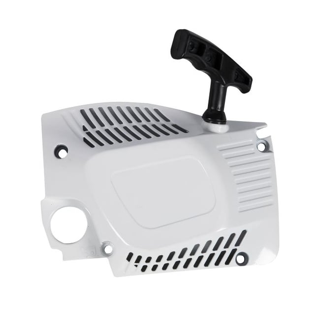 Demaror din metal compatibil pentru Drujba China 5800 Ural, culoare Gri, fulie plastic