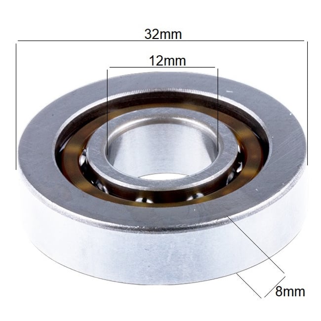 Set 2 rulmenti ambielaj compatibil pentru drujba Husqvarna 435, 440, 135, 440, stanga - dreapta