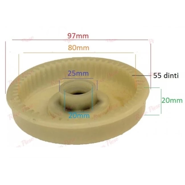 Fulie pornire drujba electrica Alpina 1800W