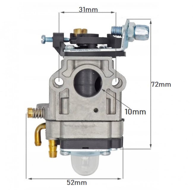 Carburator Motocoasa Chinezesca Int. 10mm