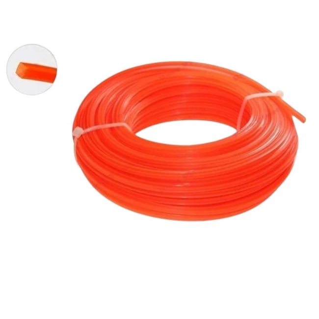 Fir motocoasa / trimmer 2.4mm x 15m (patrat)