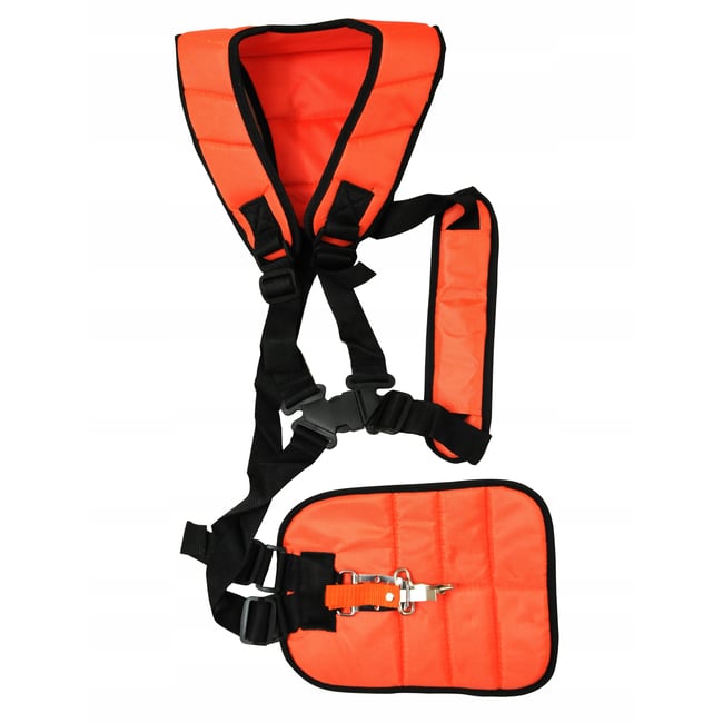 Ham motocoasa universal profesional confortabil tip rucsac, protectie pentru sold, portocaliu