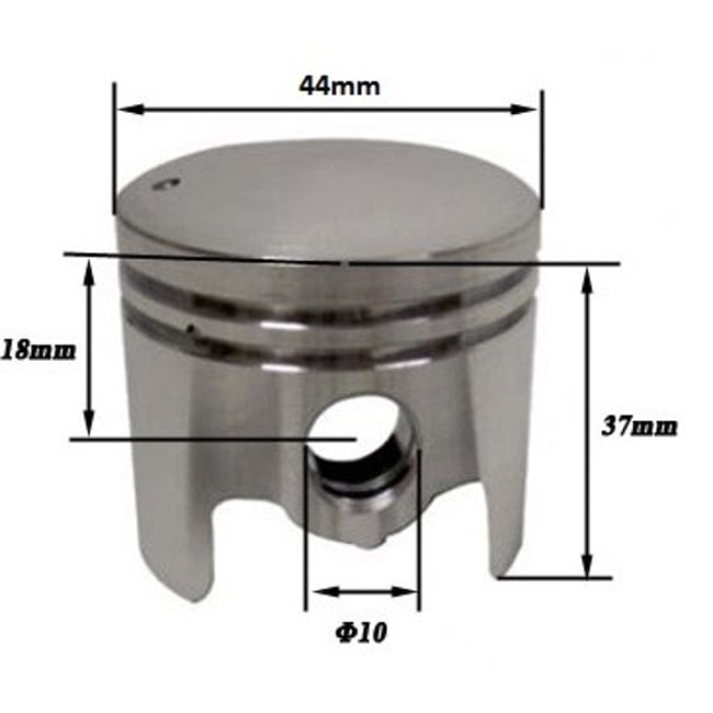 Kit piston motocoasa Chinezeasca 44mm