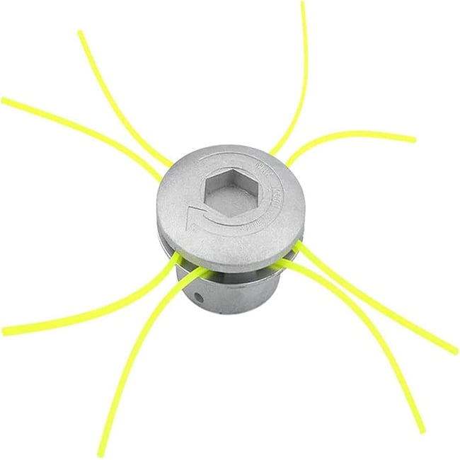 Cap tambur / mosor motocoasa cu fir din aluminiu, manual, M10X1.25