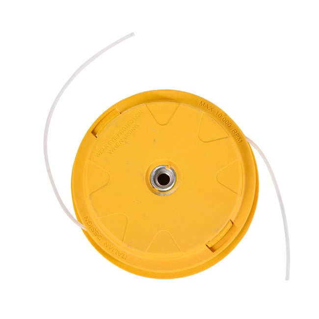 Tambur motocoasa automat galben cu buton negru, M10 pas 1.25, Huter GTH Easy Load