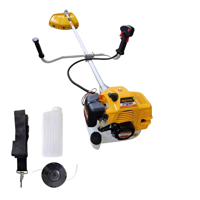 Motocoasa pe benzina Rotor R5500, 2 timpi, 5.5 kW, 4.7 CP, accesorii incluse