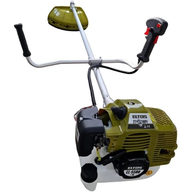 Motocoasa pe benzina Eltos EL5500, 2 timpi, 5.5 kW, 4.7 CP, accesorii incluse