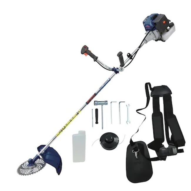 Motocoasa pe benzina Stern GGT1600G, 2 timpi, 2.1 kW, 2.8 CP, accesorii incluse