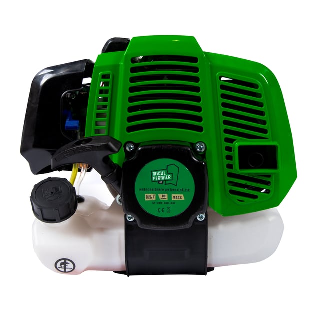 Motocoasa pe benzina Micul Fermier GF-0915, 2 timpi, 3.5 kW, 4.6 CP, accesorii incluse