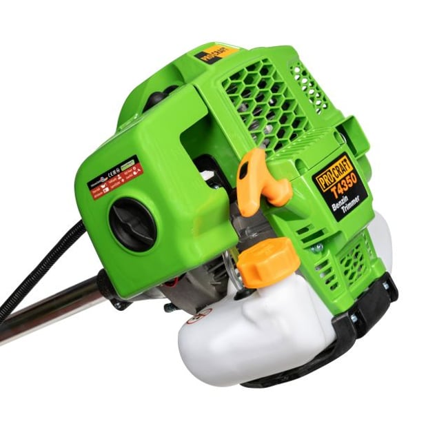 Motocoasa pe benzina Procraft T4350, 2 timpi, 4.3 kW, 6 CP, accesorii incluse
