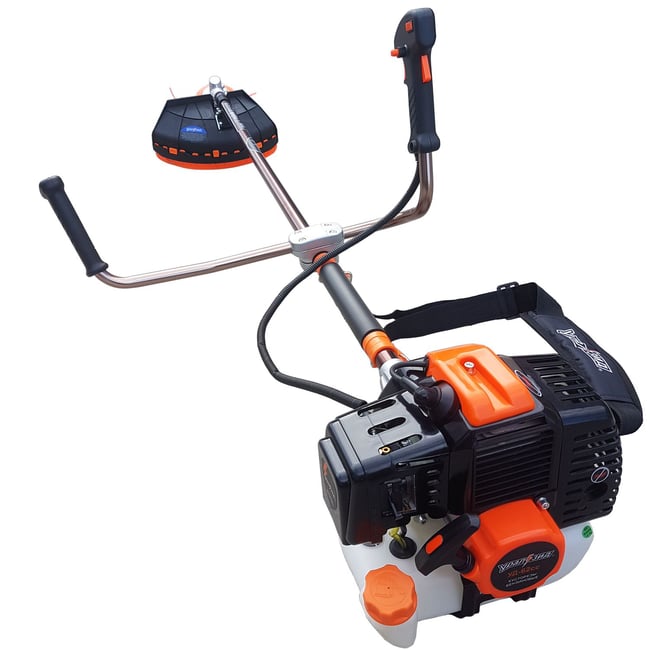 Motocoasa pe benzina UralZid, 2 timpi, 7.5 CP, accesorii incluse