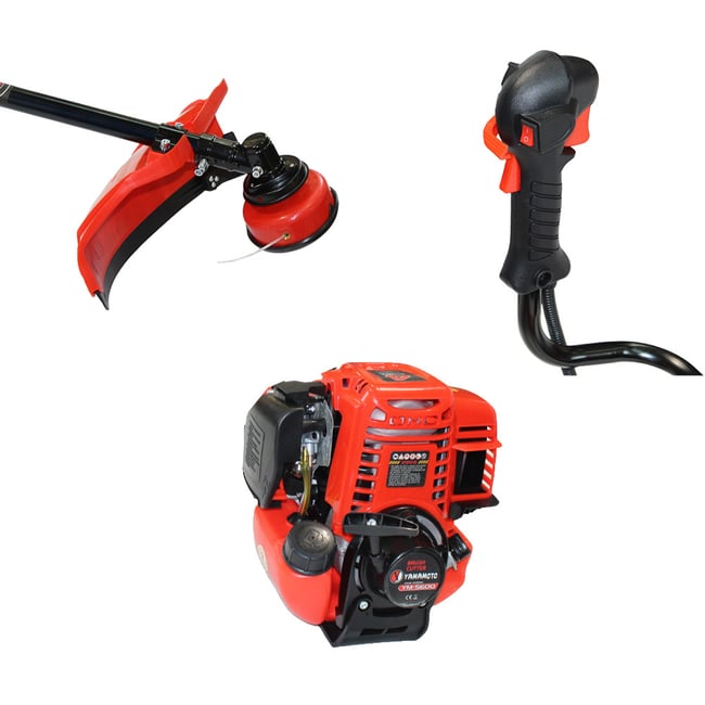 Motocoasa pe benzina, Yamamoto YM-5600, 4 timpi, 5.6 CP, 52CC, accesorii incluse