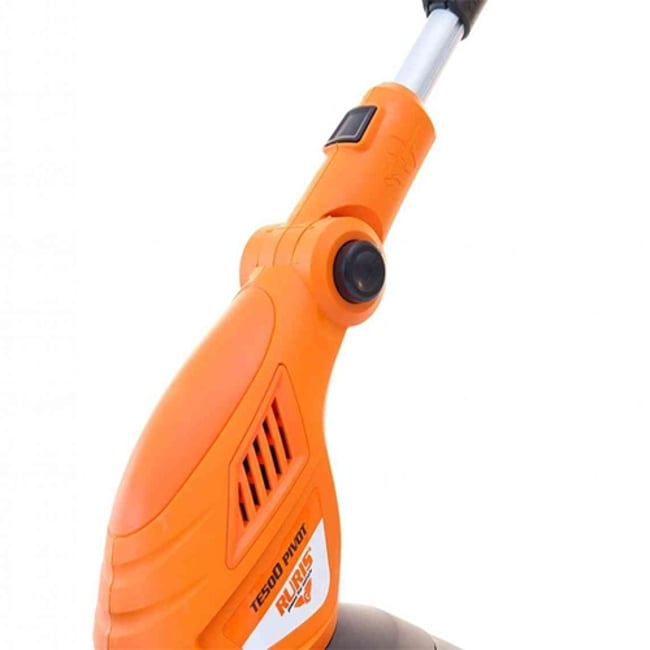 Trimmer electric RURIS TE500 Pivot, 500 W, 10000 RPM, diametru taiere 300 mm, fir 1.2 mm x 6 m